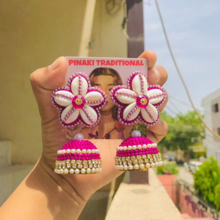Flower Jhumka
