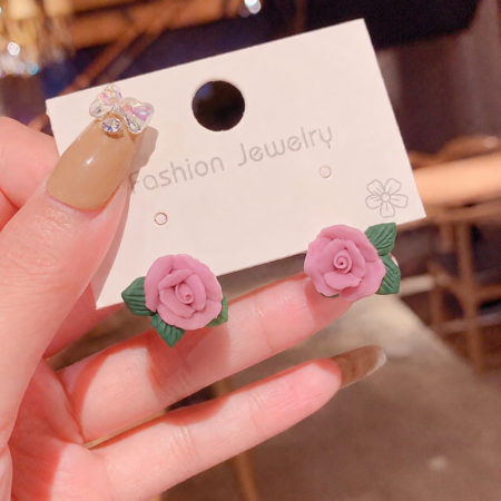 Rose Garden Studs ~ Korean style