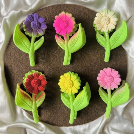 Sunflower Claw Clips