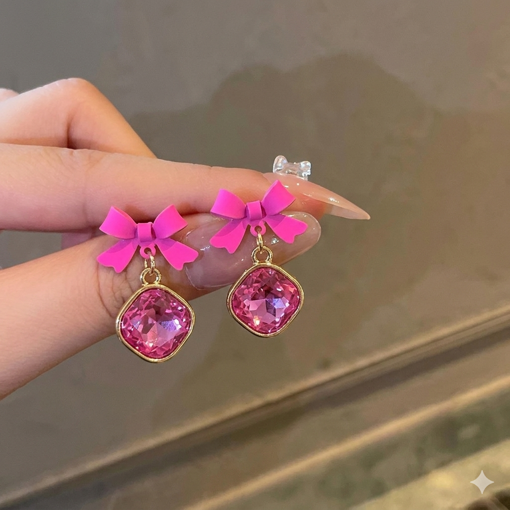 Bow Bloom Drop ~ Korean style