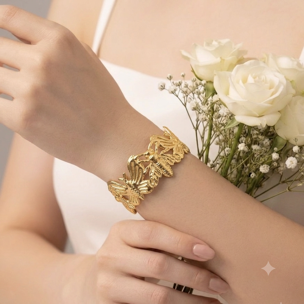 Seashell cuff ~ anti tarnish